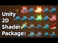 Unity 2D Shader Package 25 Stunning Sprite UI Effects URP RP Built-in