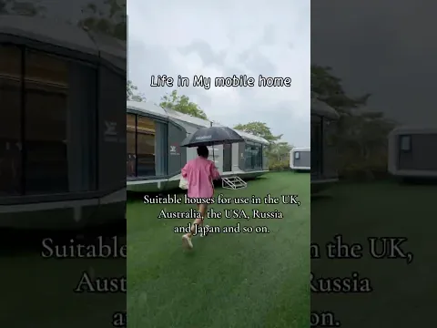 Life in My Mobile Home During a Storm#prefabhouse#vessel微宿#dailyvlog