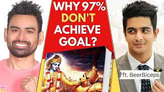 How to Achieve your Goal? (Stop Procrastination) by Bhagavad Gita ft. @beerbiceps
