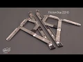 Friction stay & Concealed Corner Hinge | For smooth functioning of windows