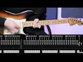 Red Hot Chili Peppers - Around The World (Guitar lesson with TAB)