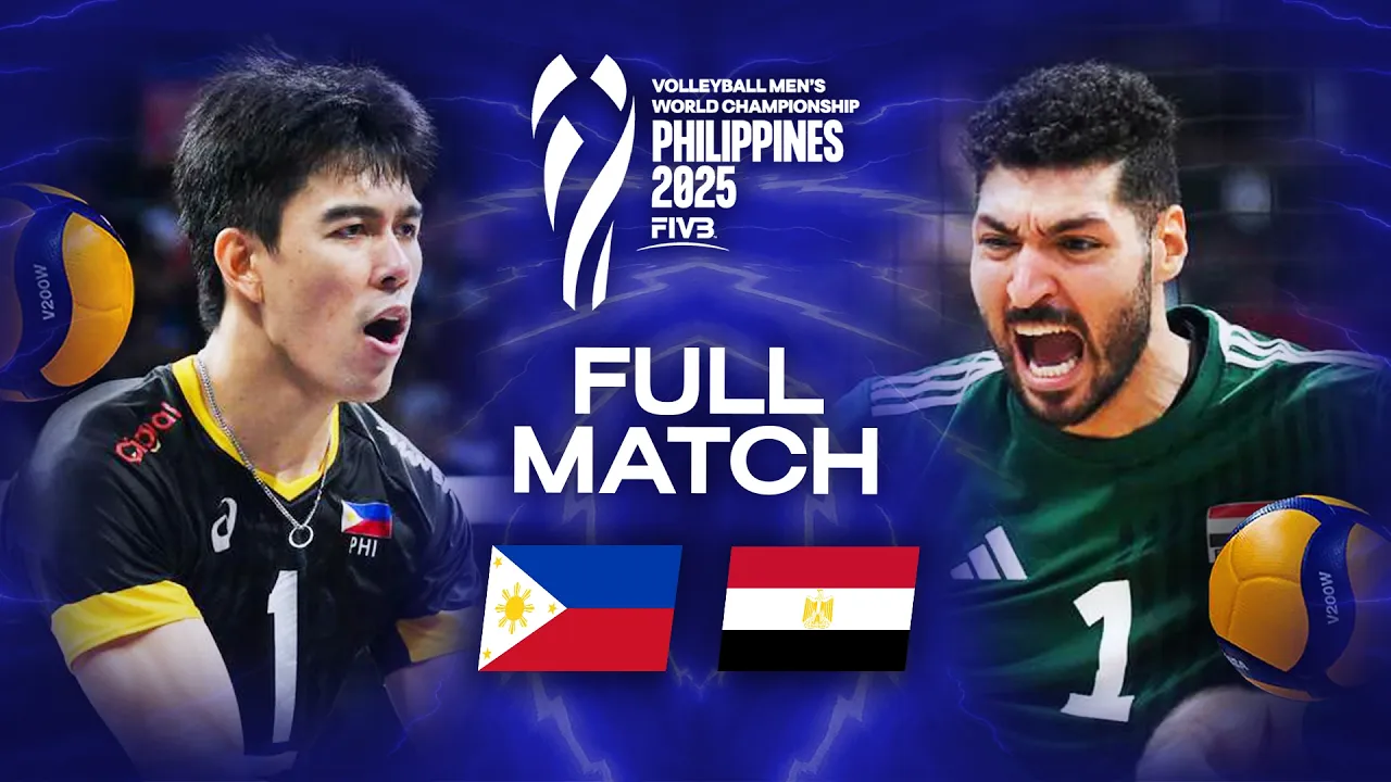 Philippines 🇵🇭 vs. Egypt 🇪🇬 - Men's World Championship 2025 | Full Match