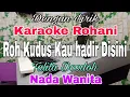 Download Lagu KARAOKE Roh Kudus Kau Hadir Disini | Nada Wanita | Talita Doodoh | Nada Dasar D = Do