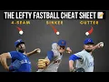 The Ultimate Cheat Sheet for Lefty 4-Seams Sinkers and Cutters
