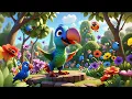 Download Lagu Parrot Talk Song — Squawk, Dance, Repeat! | Fun Animal Dance Song for Kids | Colorful Nursery Rhyme