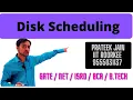 Lecture 29 - Disk Scheduling Algorithms in Operating System GATE NET