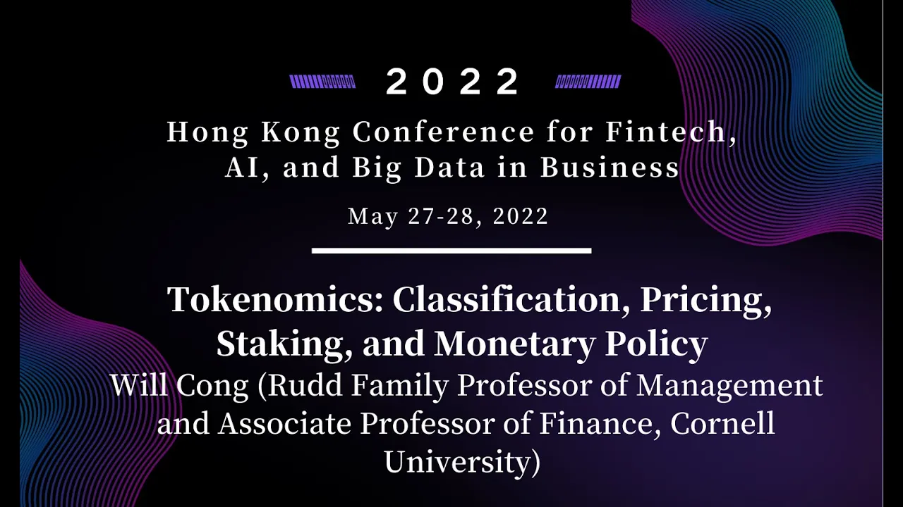 Keynote Speech - Will Cong, Cornell University