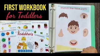 Toddler s First Workbook Fun Worksheets 2 years old worksheets 3 years old worksheets