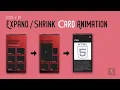 Animated Post Cards Opening on Click with javascript and css