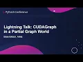 Lightning Talk CUDAGraph in a Partial Graph World - Elias Ellison Meta