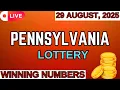 Pennsylvania Day Lottery Results For - 29 Aug 2025