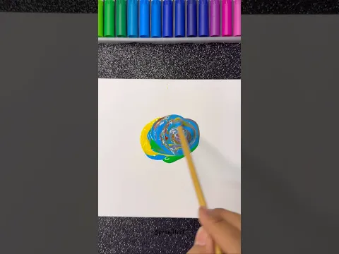 Rainbow Colours Mixing 🌈🎨✨ | Guess the colour ? #art #artshorts