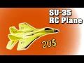 SU 35 - 20 RC Plane Test Flight
