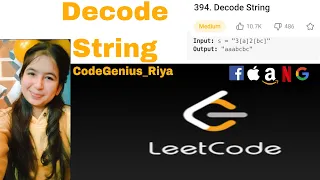 Decode String Leetcode 394 Stack