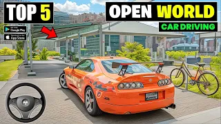 Top 5 New Open World Car Driving Games For Android best car games for android