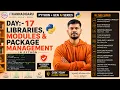 Day 17 Python AI Full Course in Kannada Libraries Modules Package Management ITKannadigaru