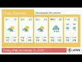 Weather in Minneapolis Minnesota - Friday Nov 21 2025