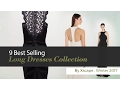 9 Best Selling Long Dresses Collection By Xscape Winter 2017