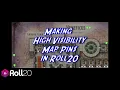 Making High Visibility Map Pins in Roll20