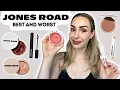 JONES ROAD REVIEW MIRACLE BALM WHAT THE FOUNDATION BRONZER in DUSTY ROSE FACE PENCIL MASCARA