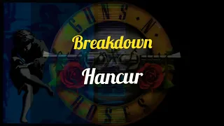 breakdown lirik terjemahan lagu guns and roses