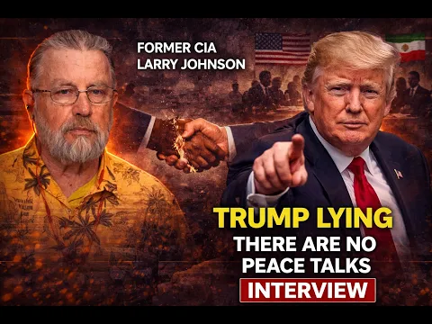 Бывший сотрудник ЦРУ Ларри Джонсон утверждает, что Трамп лжет. Мирных переговоров не существует.
