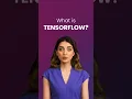 TensorFlow Explained in 1 Minute What is TensorFlow