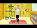 Lagu Ceylin-H ile Spor Zamanı -  Head, Shoulders, Knees \u0026 Toes Exercise Song for Children Learn Colors