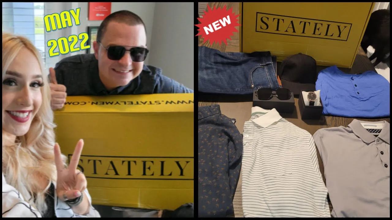 Stately Unboxing and Review - Men's Clothing Box | May 2022