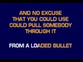 Lagu [karaoke] CB30065 12   Nickelback   Side Of A Bullet