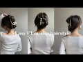 Download Lagu 3 Easy 90s Claw clip hair styles (part 2)