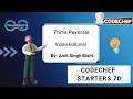 Prime Reversal Codechef Starters 70 Codechef DCC NIT-A