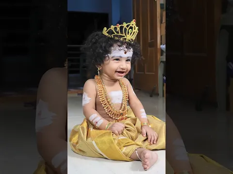 Shaadvik கிருஷ்ணராக மாறிய Moment✮⋆˙