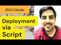 SSAS Tabular model database deployment using script - 16 SQL Server Analysis Services