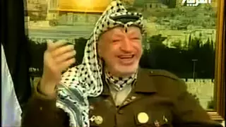 فيديو رائع للشهيد ياسر عرفات مع مذيعة قناة العربية 