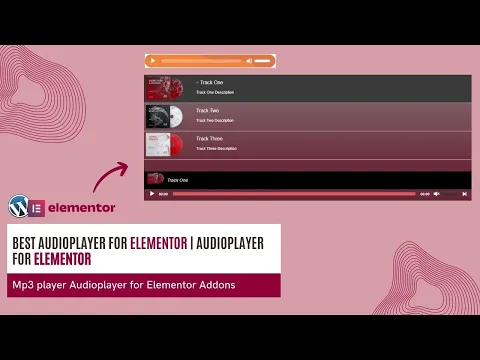 Download MP3 Audioplayer for Elementor | Mp3player for elementor