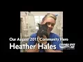 Community Hero Heather Hales