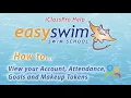 iClassPro Help How to View Accounts Attendance Goals and Makeup Tokens