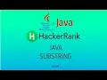Java Substring Hackerrank Java Solutions