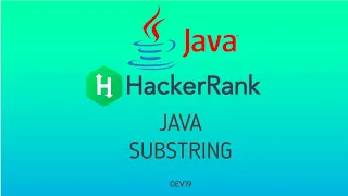 Java Substring Hackerrank Java Solutions