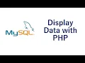 MySQL retrieve data with PHP