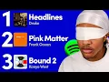 Blind Ranking My Viewers Playlists 6