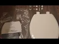 How to install Mainstays plastic toilet seat