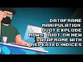 Mastering Dataframe Manipulation Explode Rows in New Dataframe