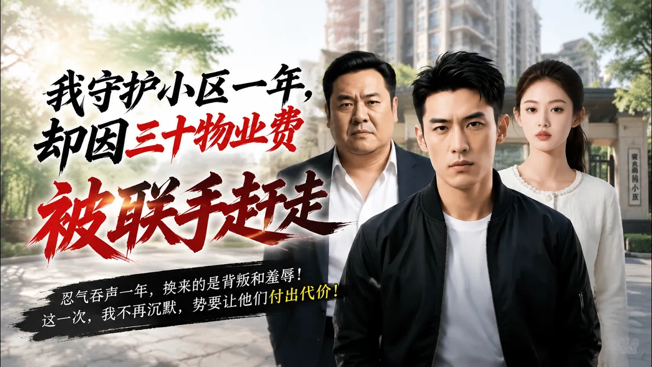 我守护小区一年,却因三十物业费被联手赶走