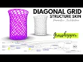 Rhino 6 and Grasshopper Parametric Architecture Hexagonal Grid