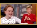 1998 Lindsay Lohan shows off her British accent for The Parent Trap GMA