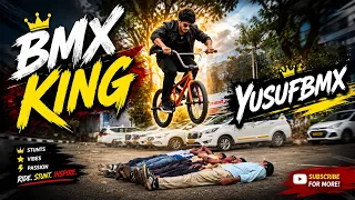 Hardest BMX Stunt by India’s King – YusufBMX 👑🔥