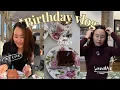 Daily life Vlog Celebrating my BIRT AY unboxing birt ay gift life lately
