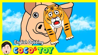 En Dubbing｜Twisted fate of farm animals｜animals name, Cartoon for children｜CoCosToy